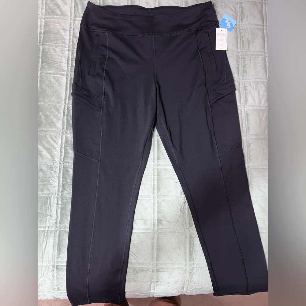 Women's Black Duluth Trading Noga Pants NWT